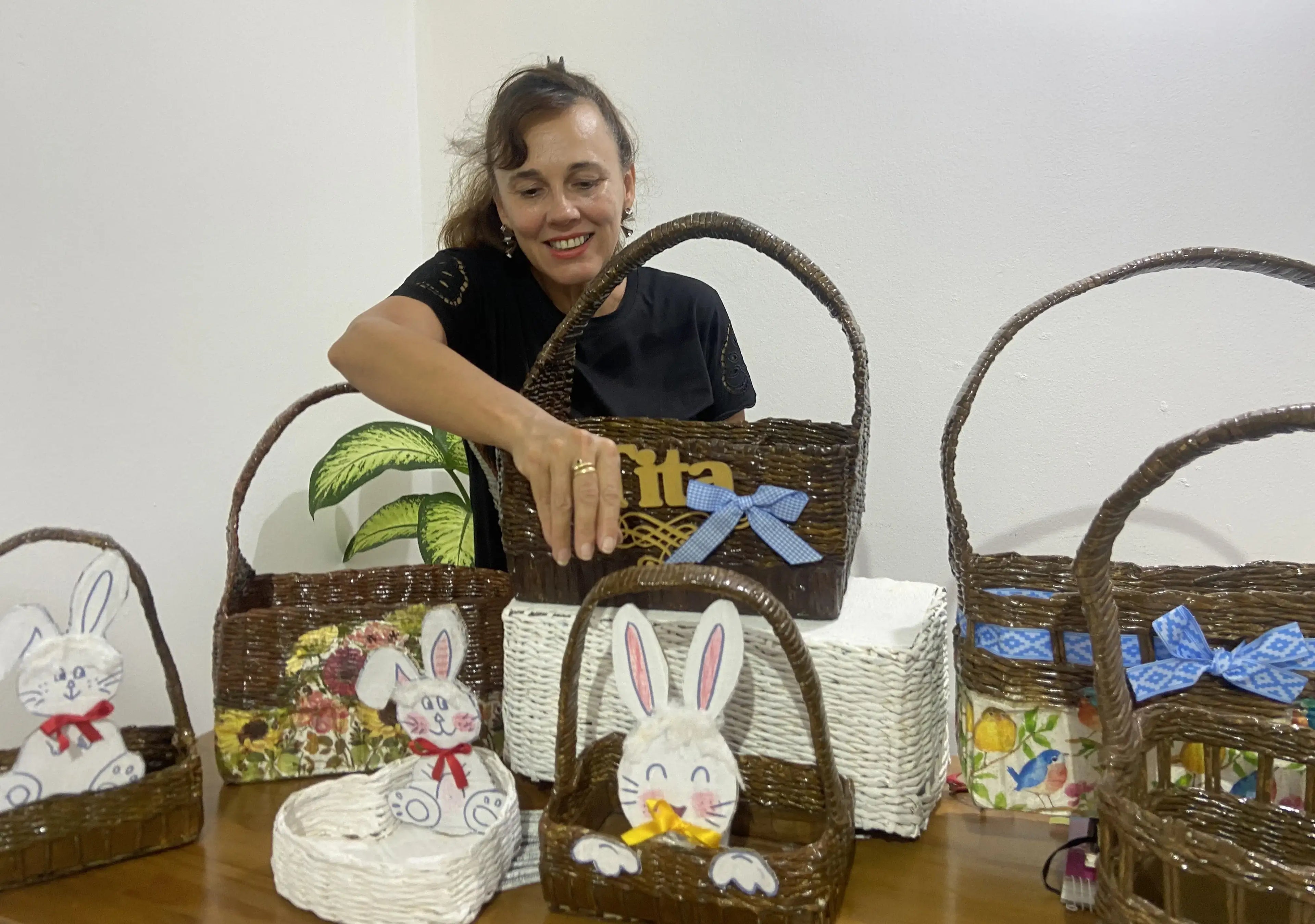 Crea Canastas con Papel